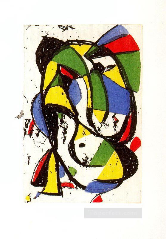 unknown title 4 Joan Miro Oil Paintings